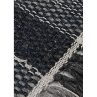 Paklājs NORTON BLACK GRAY (Handmade Collection) Paklājs NORTON BLACK GRAY (Handmade Collection)